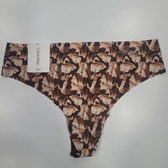 Calvin Klein Women's Invisibles Thong Underwear - Picture 2 of 6